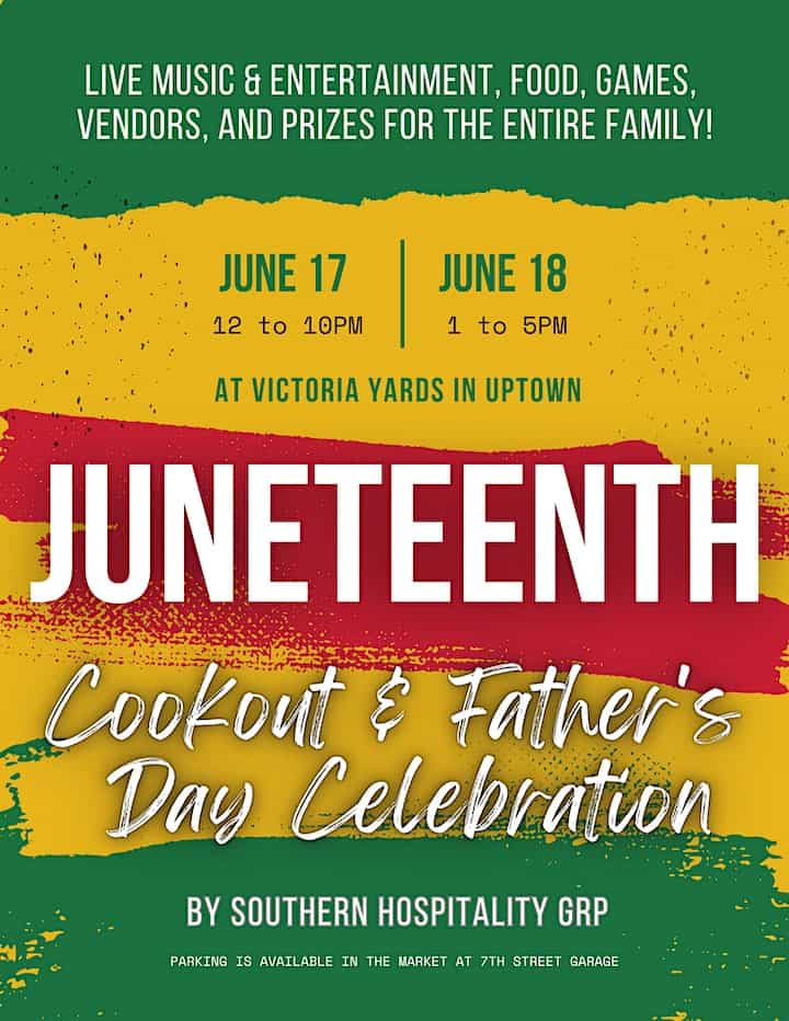 Juneteenth cookout father s day celebration at victoria yards