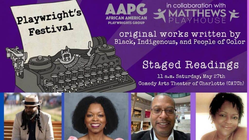 poster for playwrights festival