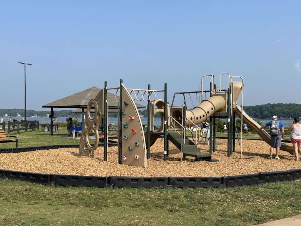 playground at Ebenezer Park in Rock Hill, SC