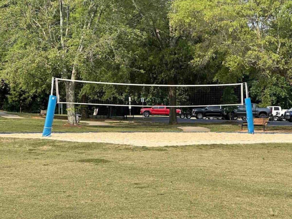 sand volleyball at Ebenezer Park