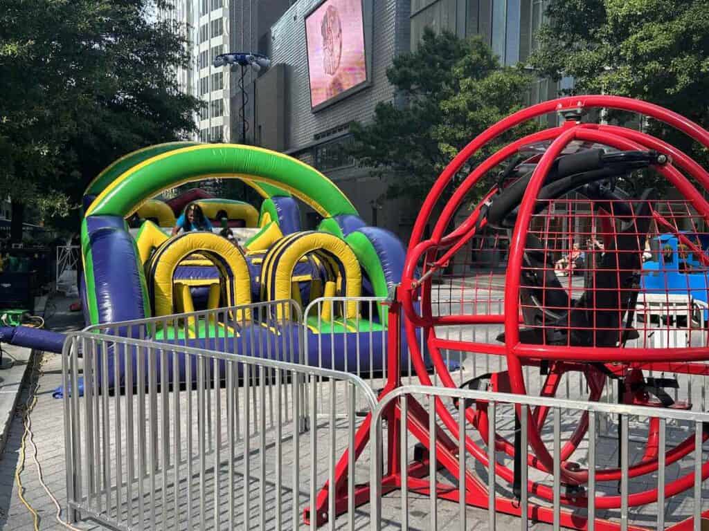 Kid Zone at Taste of Charlotte Festival