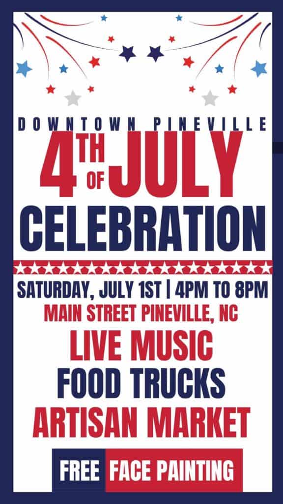 poster of pineville 4th of july celebration