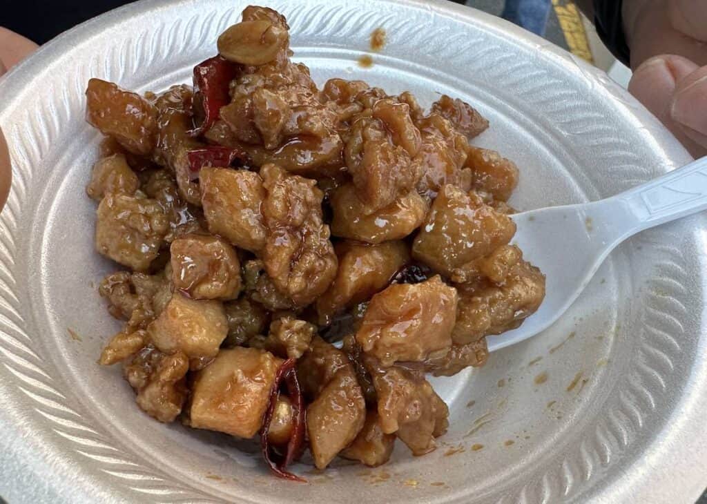 Dish from Riceblossom at Taste of Charlotte