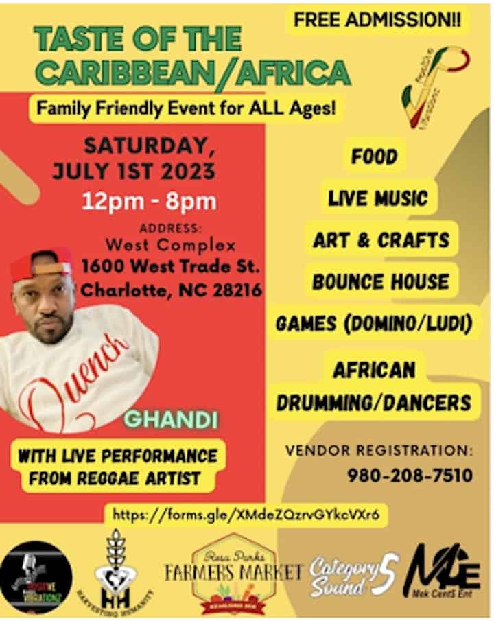 poster for Taste of the Caribbean / Africa