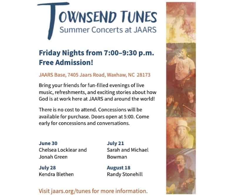 poster for Townsend Tunes