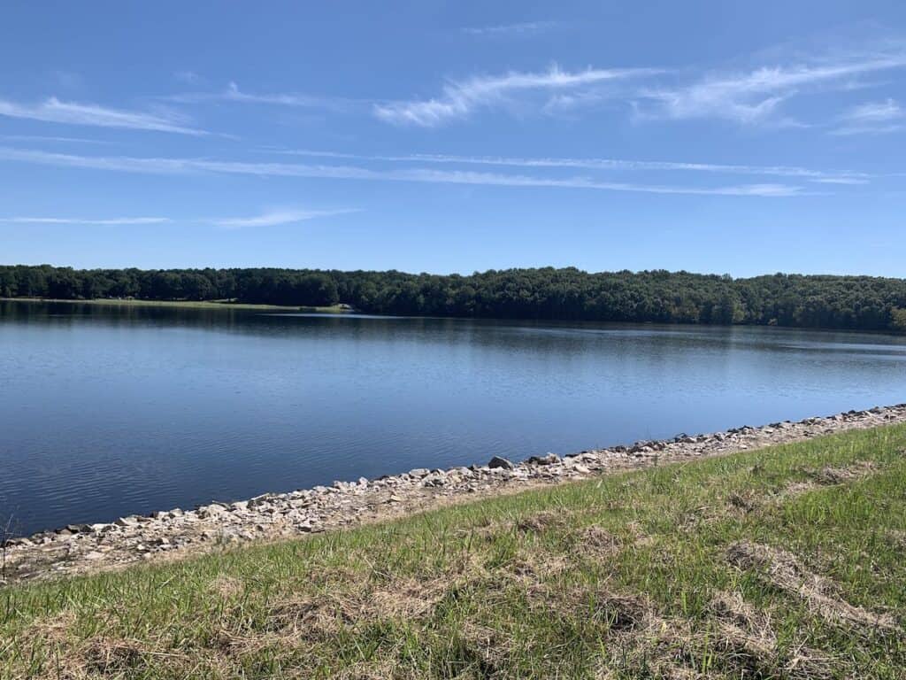cane creek lake, taken from the sure
