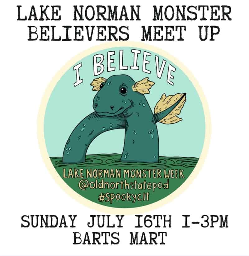 lake norman monster meetup banner
