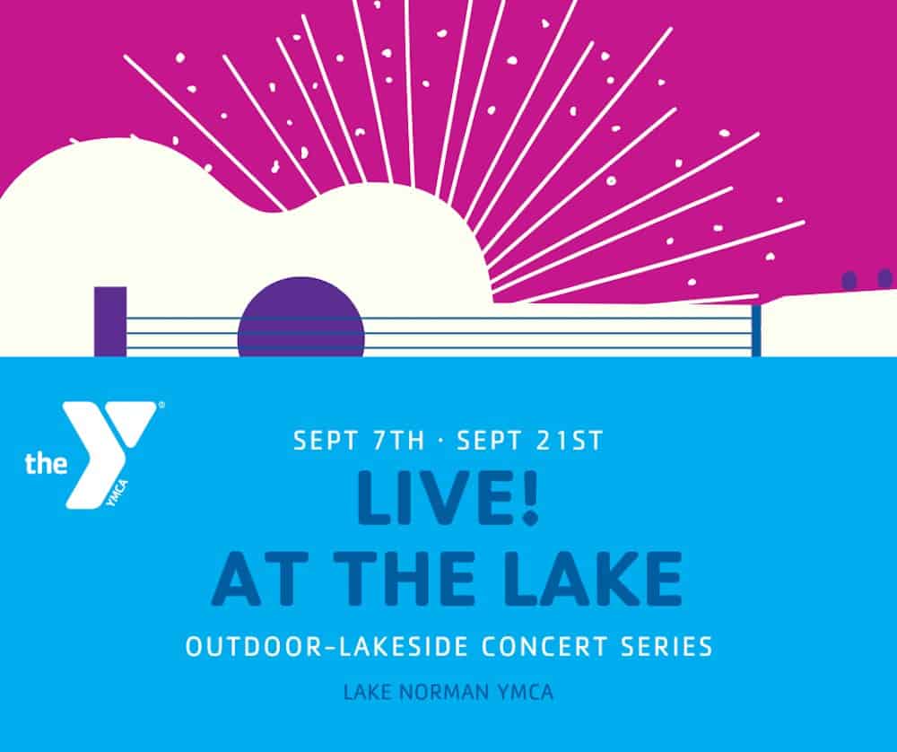 banner for live at the lake