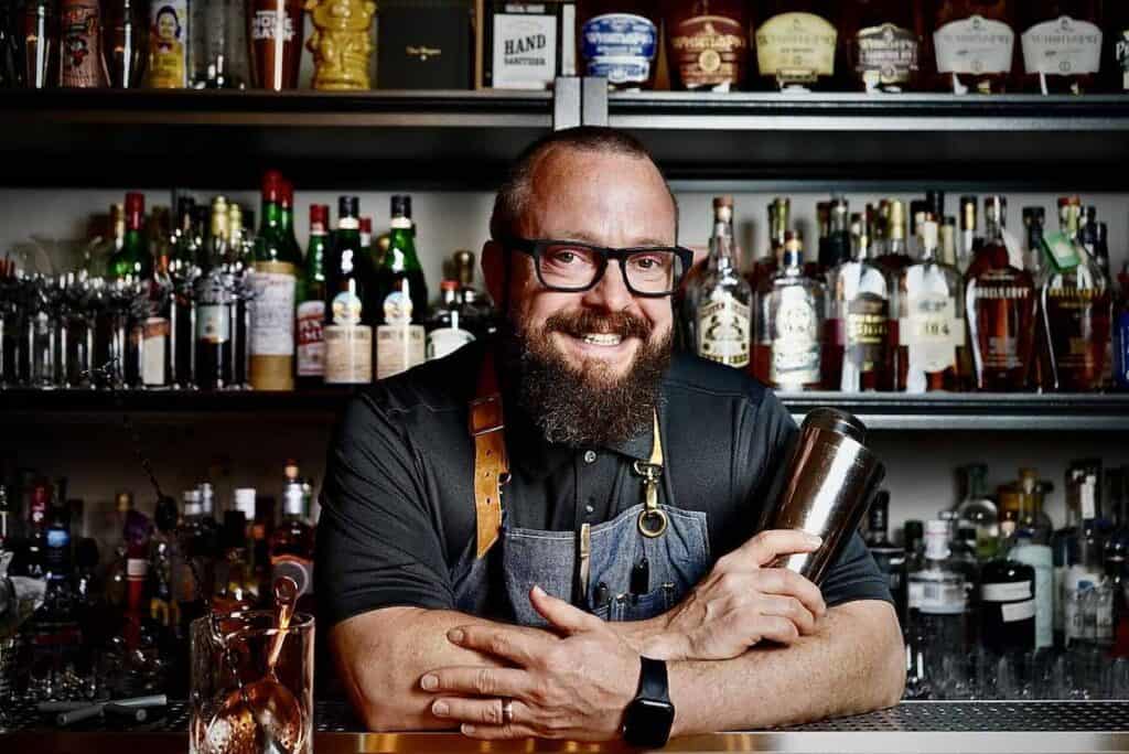 Mixologist Bob Peters