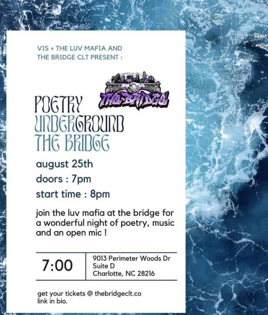 poster for poetry underground