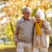 senior couple in autumn