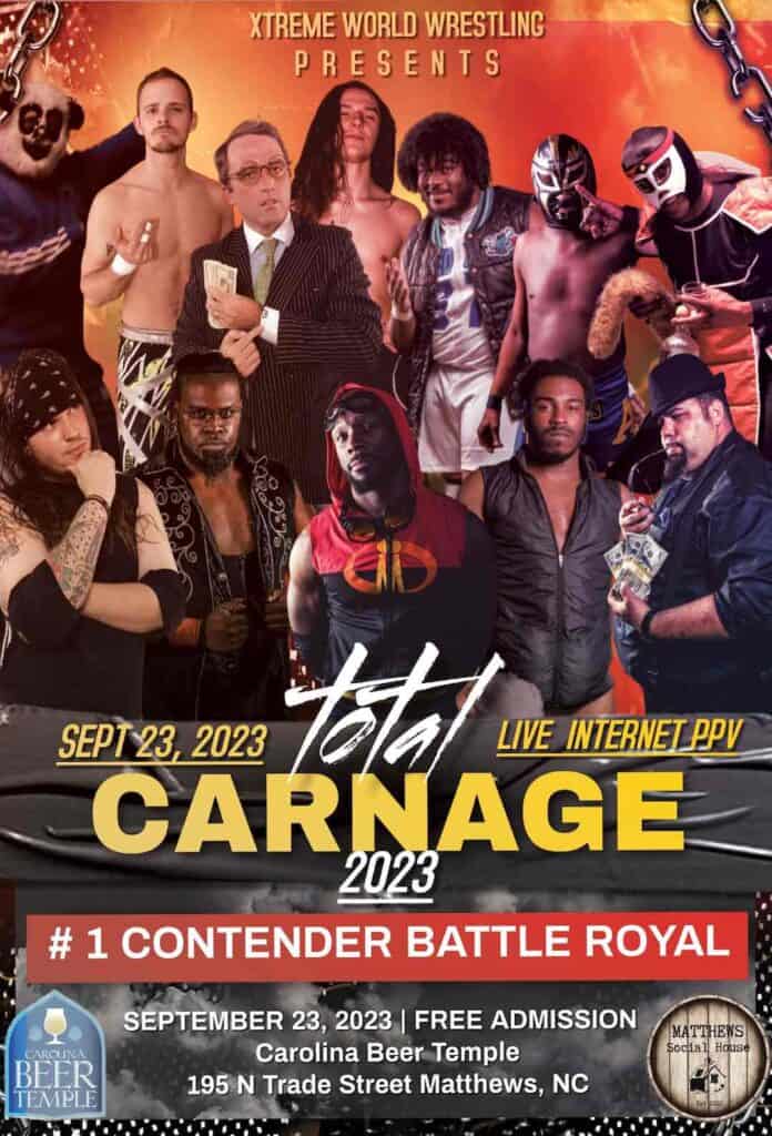 flyer Xtreme World Wrestling