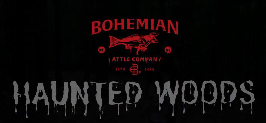 logo of Bohemian Cattle Co's Haunted Woods