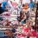 Jewelry being sold at a market