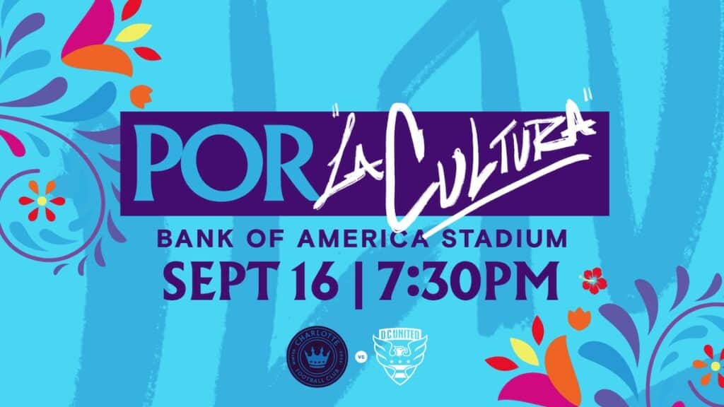 banner for Charlotte FC's Por La Cultura