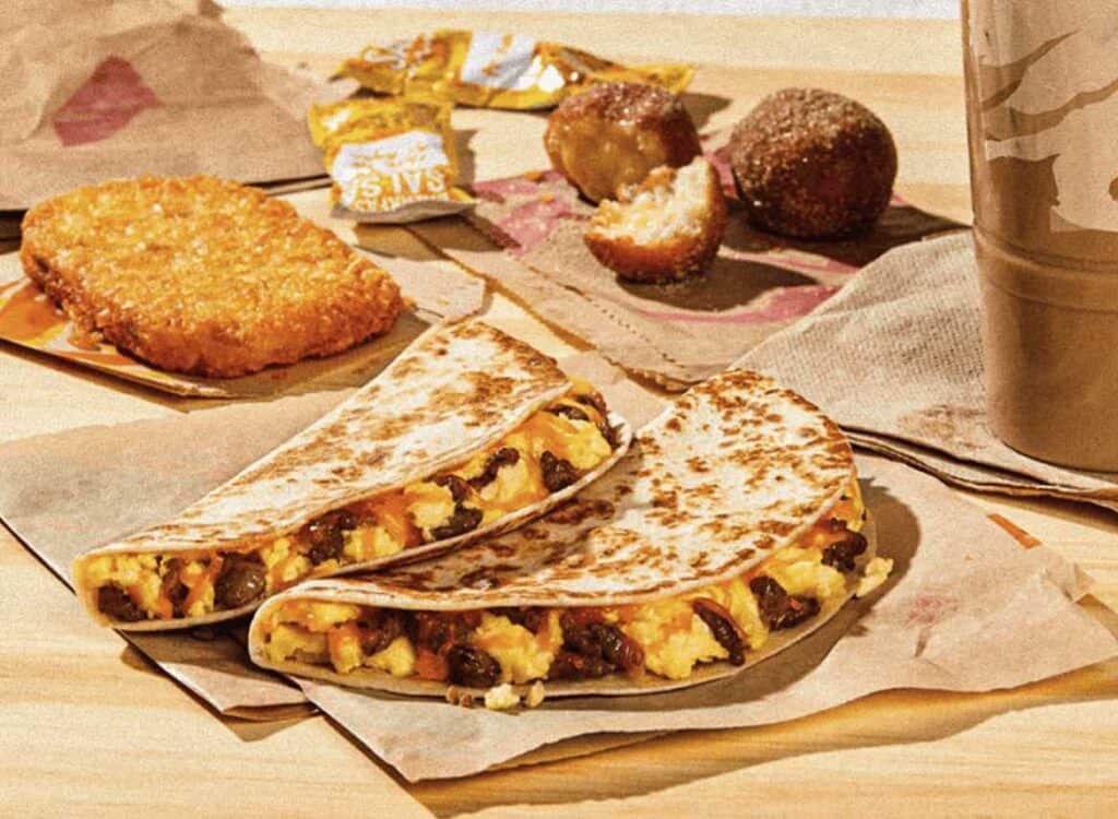 Taco Bell Toasted Breakfast Tacos