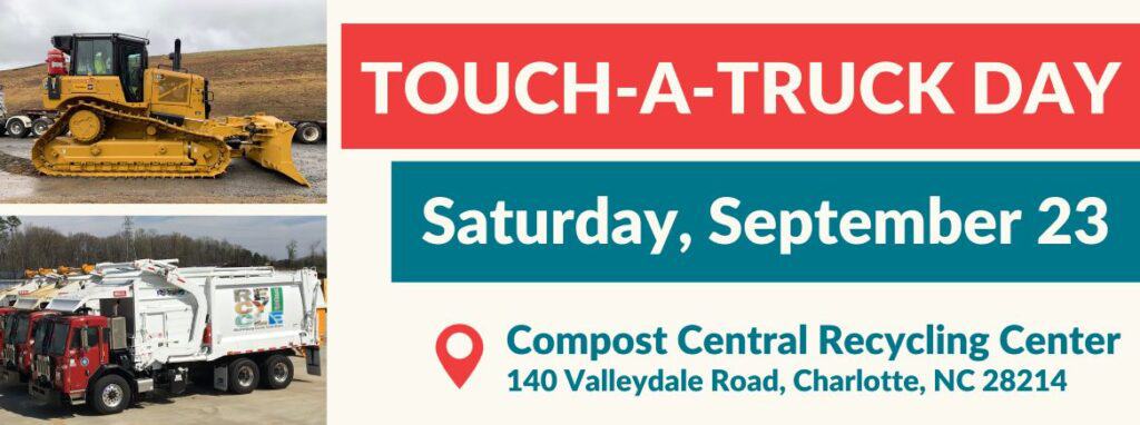 banner for touch a truck day
