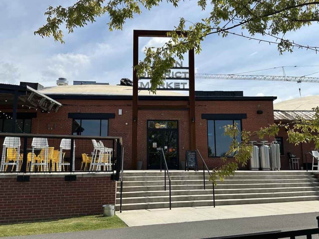 exterior of Urban District Market