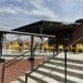 outdoor seating at Urban District Market