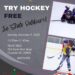 poster for try hockey for free