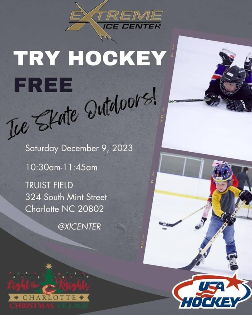 poster for try hockey for free
