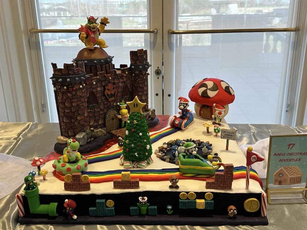 Gingerbread Lane 2023 Mario Bros.