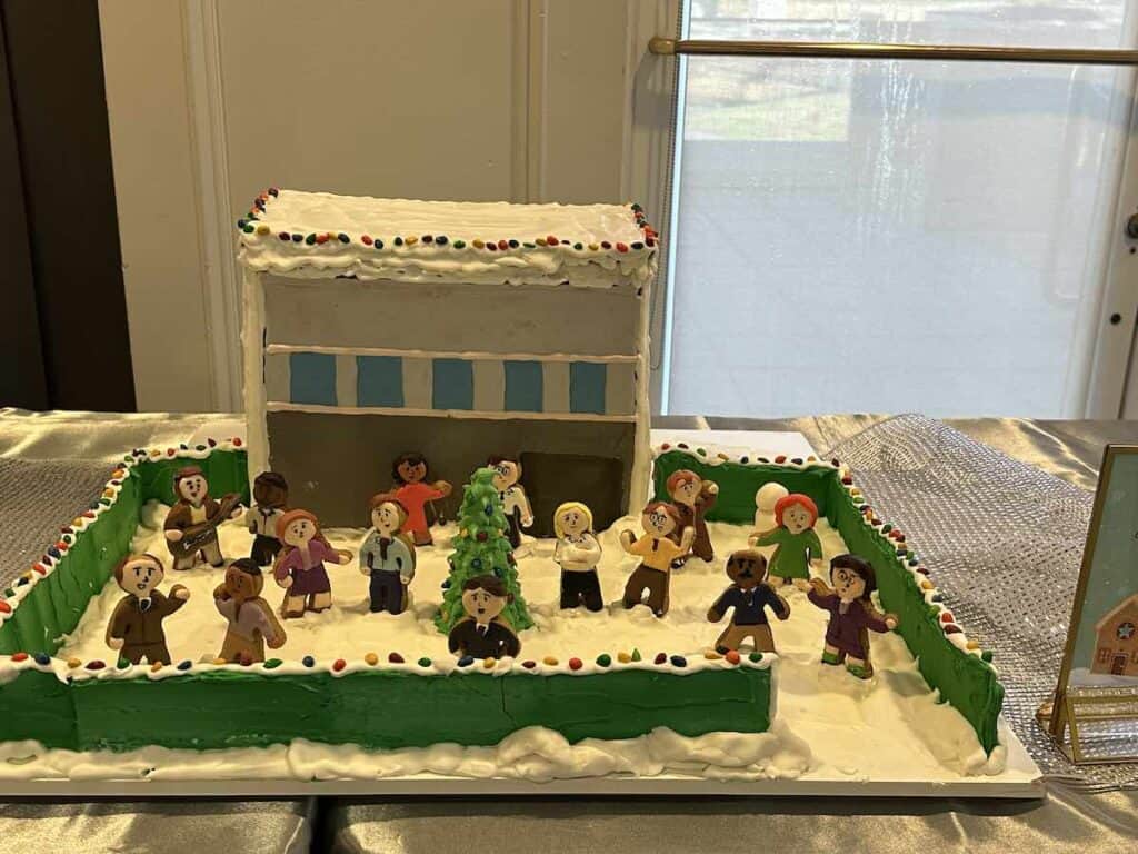 Gingerbread Lane 2023 -- The Office