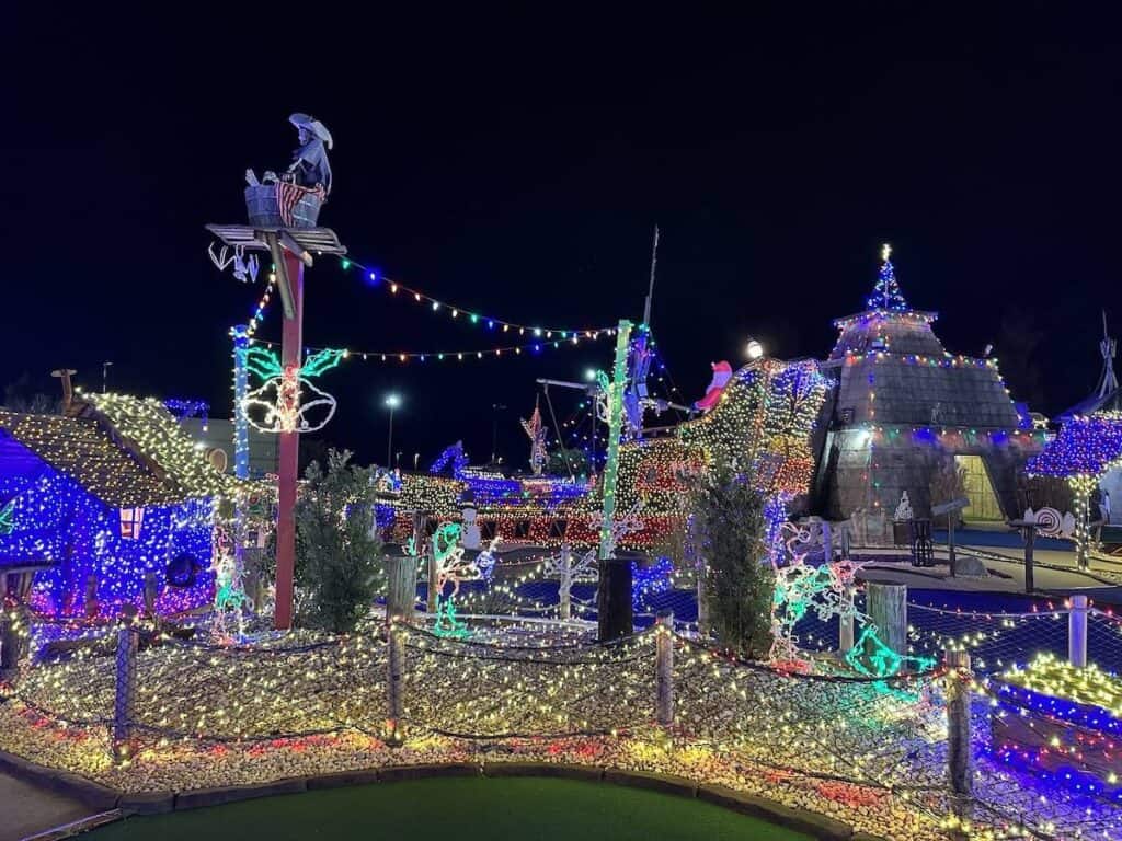 High Seas Mini Golf's Pirate Christmas