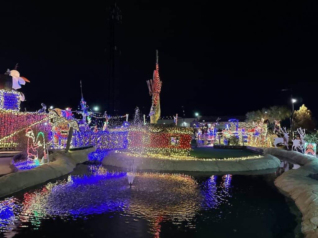 High Seas Mini Golf's Pirate Christmas
