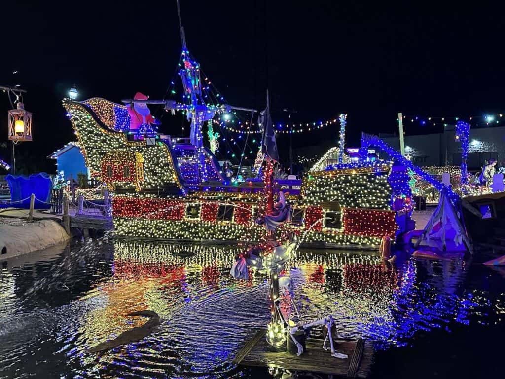 High Seas Mini Golf's Pirate Christmas