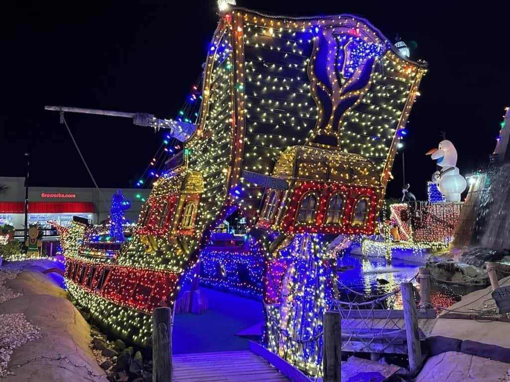 High Seas Mini Golf's Pirate Christmas