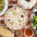 Chicken salad, crackers