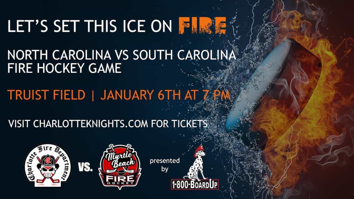 Ice Hockey Charlotte Fire Department vs. Myrtle Beach Fire Department