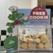 free cookies at Harris Teeter
