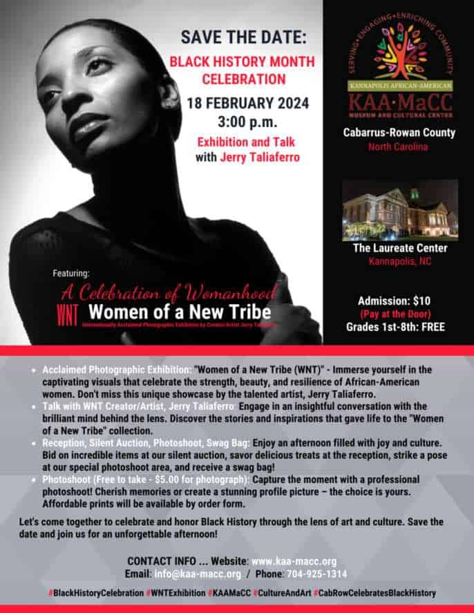 poster for Black History Month celebration