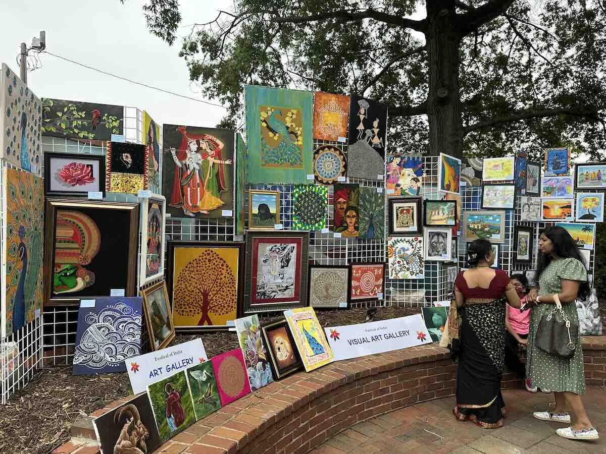 Visual art at Regional Festival of India