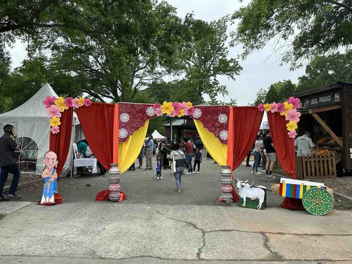 Entrance to Regional Festival of India