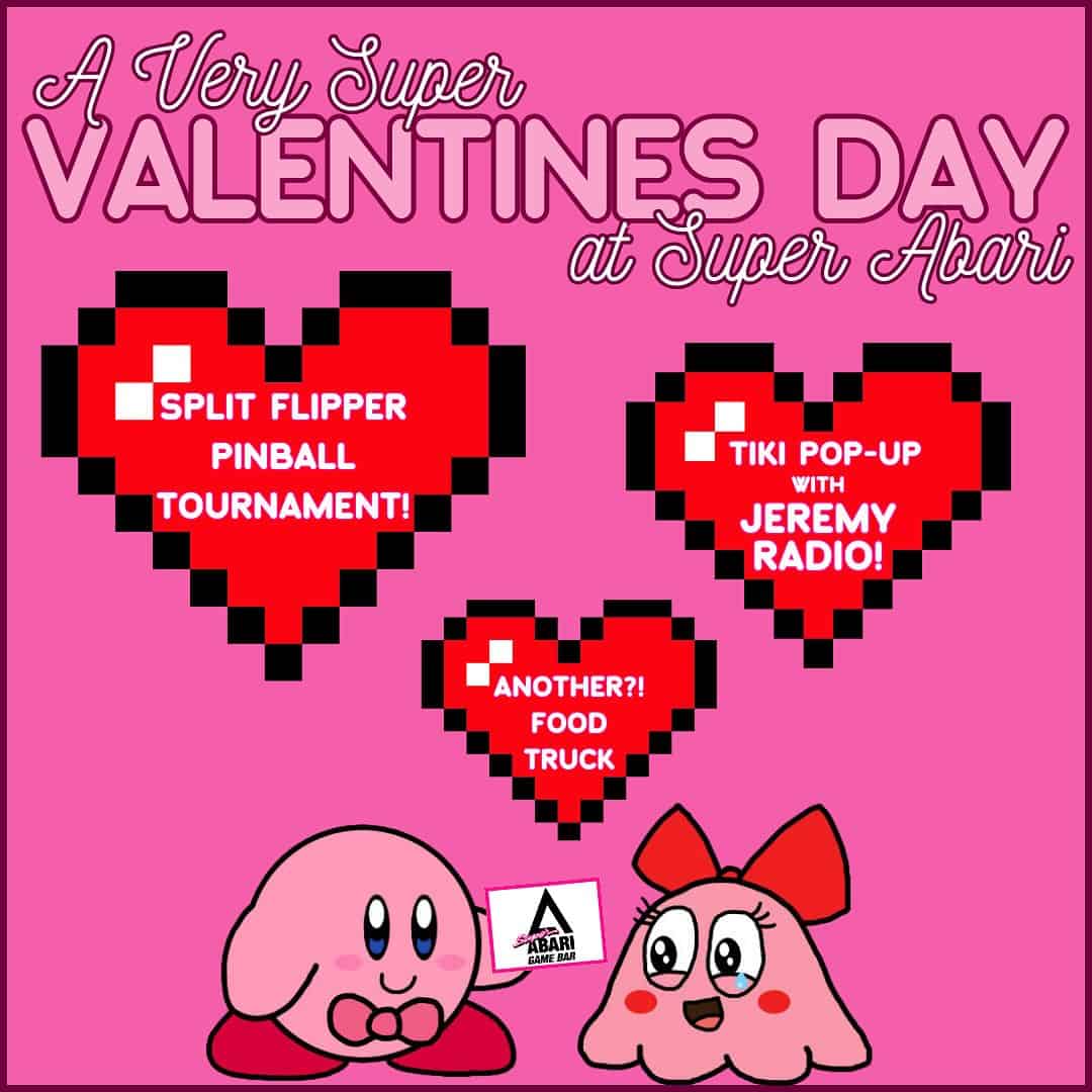 A Very Super Valentines Day at Super Abari Game Bar - Charlotte On The ...