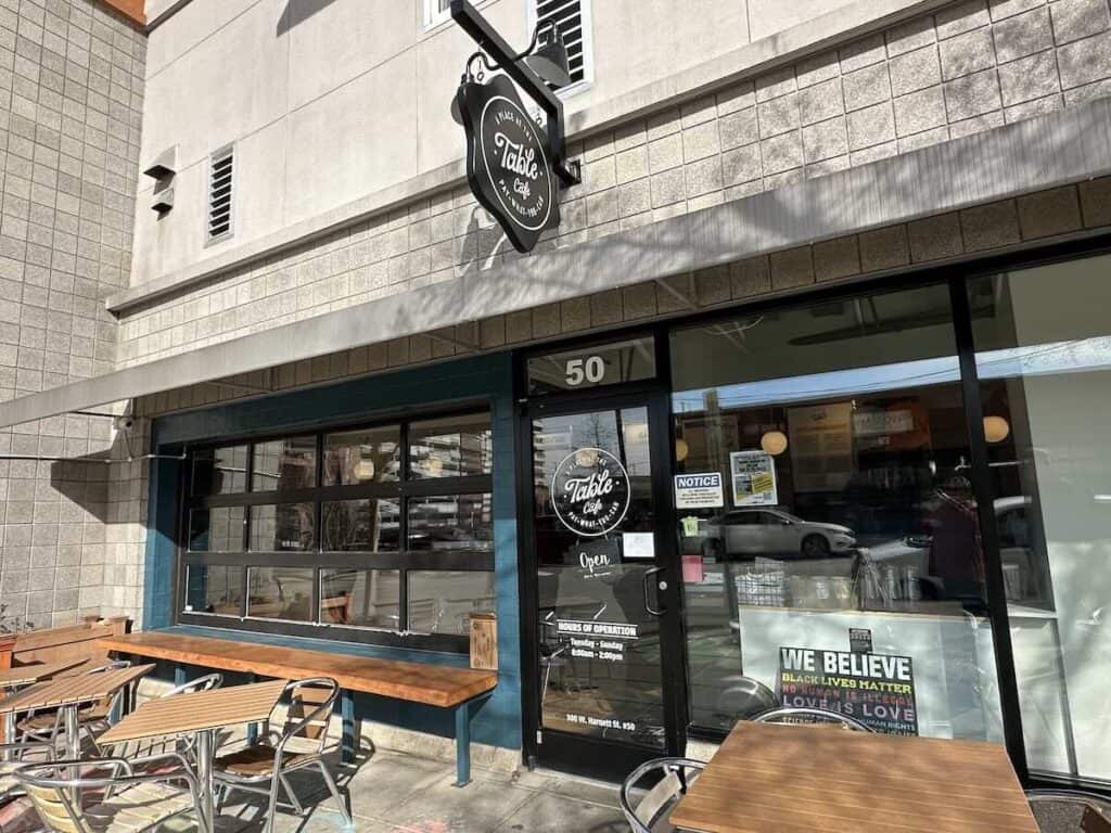 exterior of A Place at the Table in Raleigh