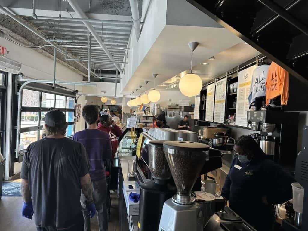 Interior of A Place at the Table in Raleigh