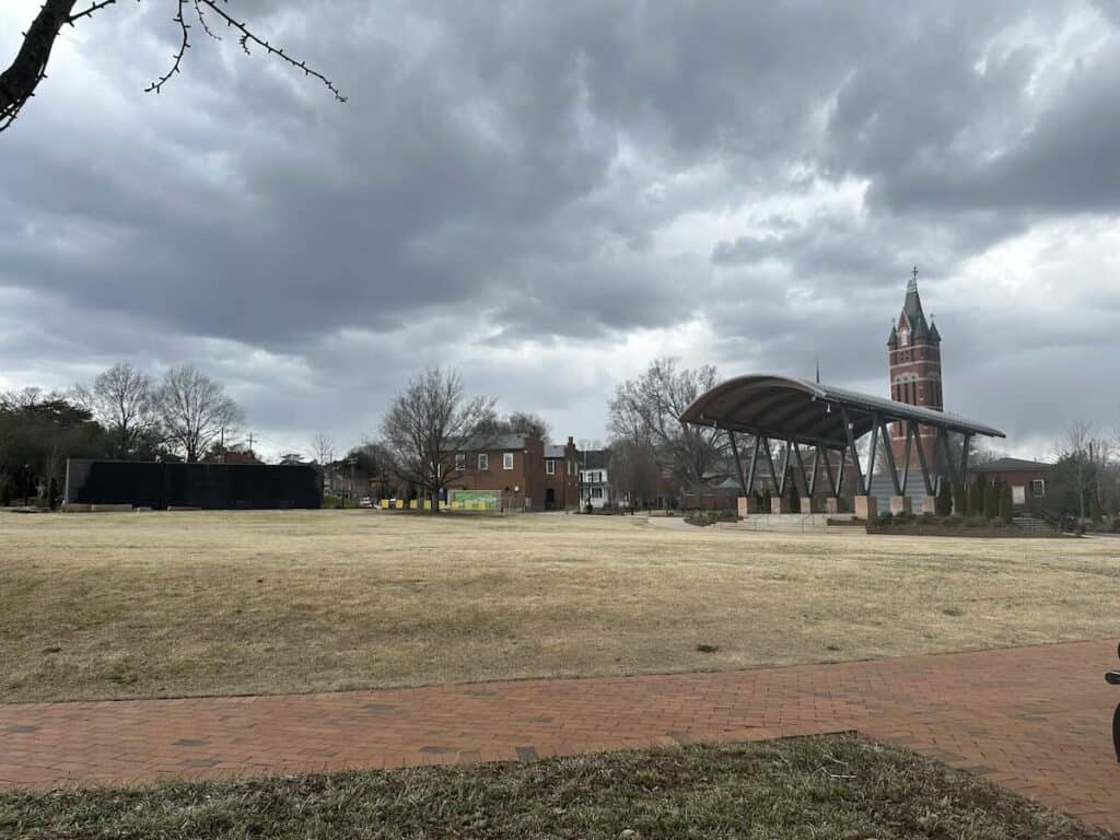 Bell Tower Green in Salisbury