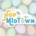 easter eggs with logo Hop to Midtown