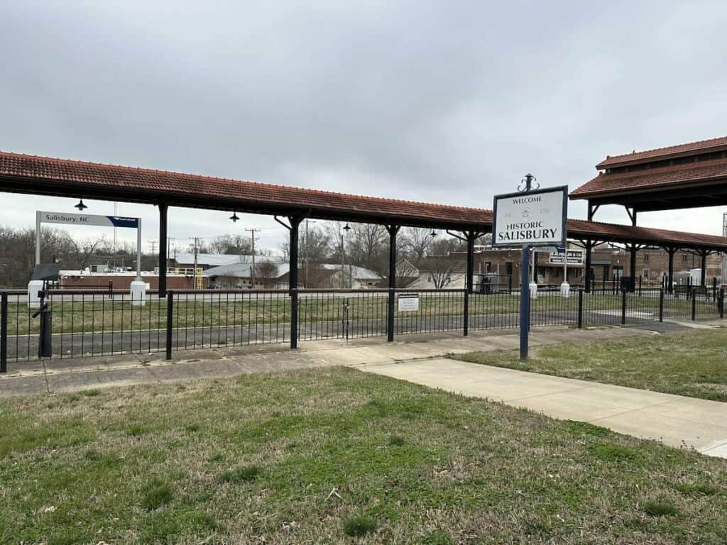 Train station in Salisbury