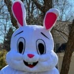 close-up picture of Easter Bunny