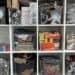 shelves of items at Upcycle Arts in Charlotte