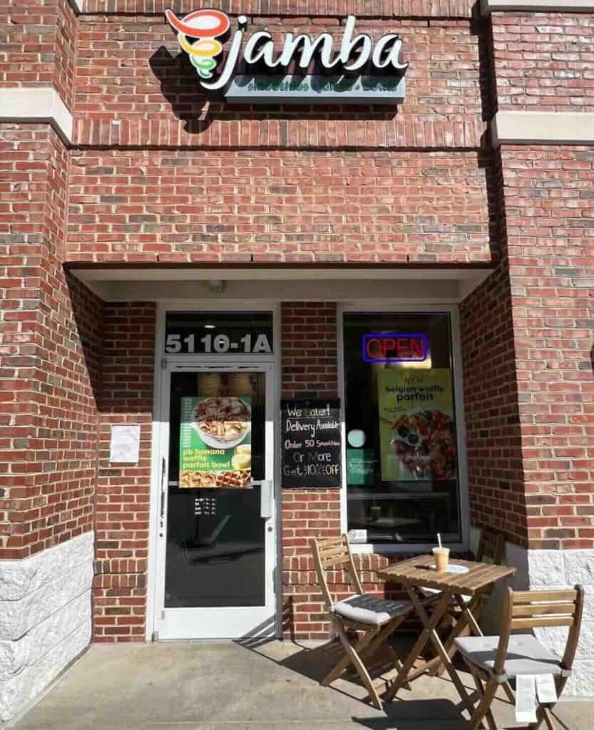 Exterior of Jamba