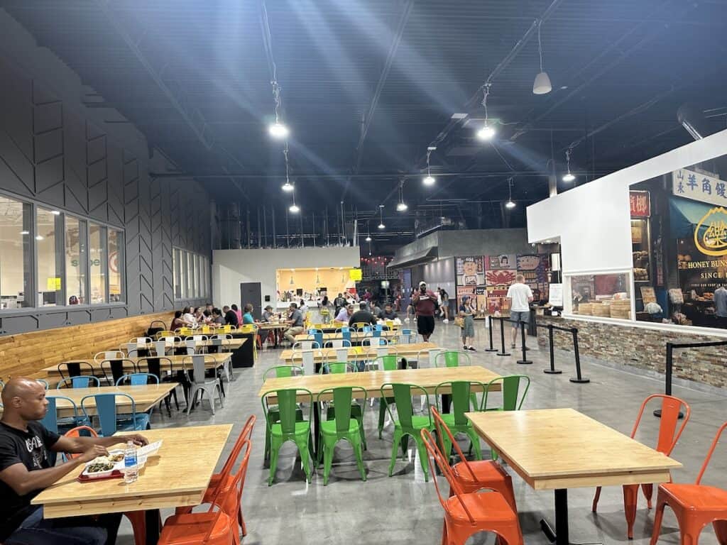 Seating area at Alley 51