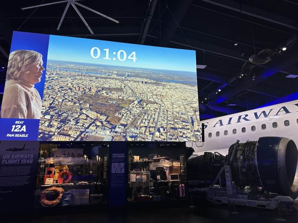 Narrative film at Sullenberger Aviation Museum