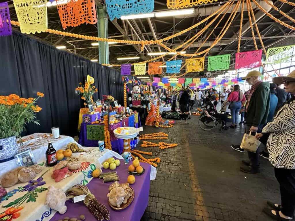 Day of the Dead celebration at Camp North End in Charlotte