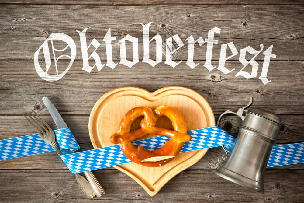 Oktoberfest beer festival template background